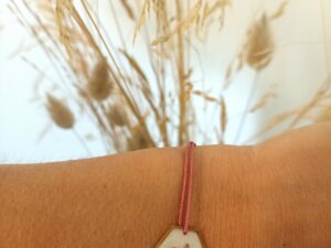 Bracelet rose- valériane