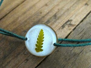 Bracelet – Feuille de fougère